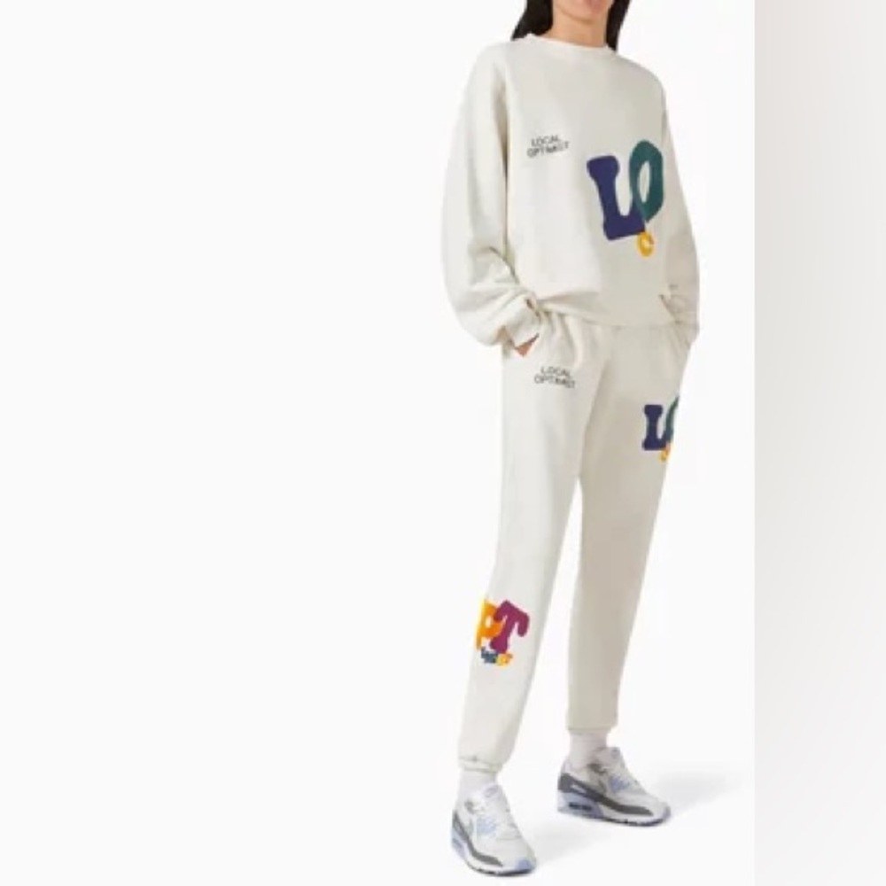 Unisex Madhappy Local Optimist Sweat  set
